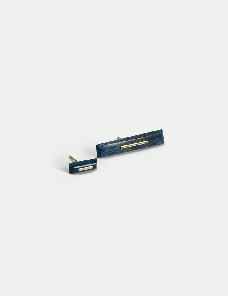 LAPIS STONE STUDS