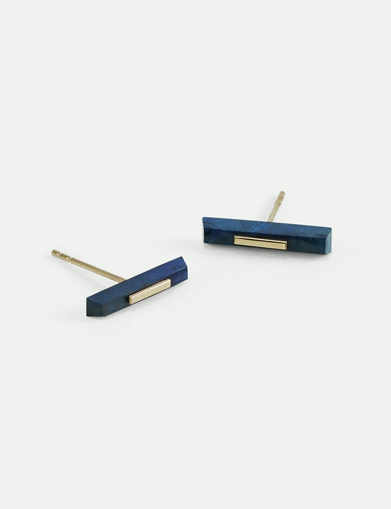 LAPIS STONE STUDS - Image 6