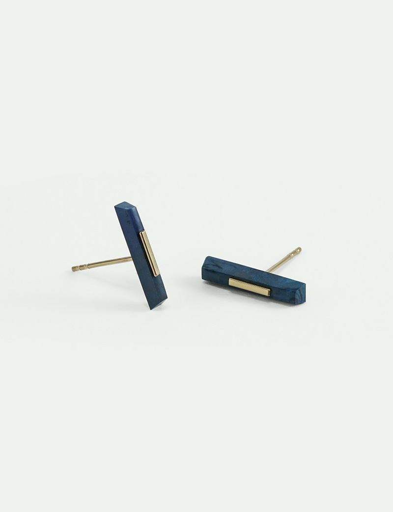 LAPIS STONE STUDS - Image 8