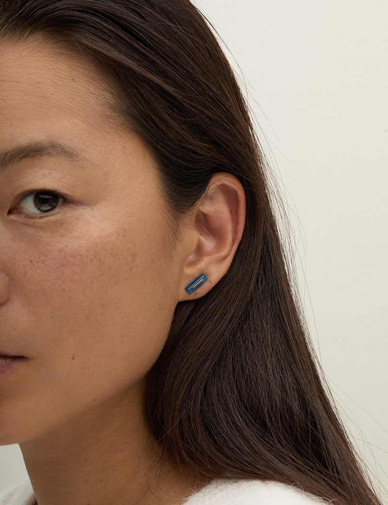 LAPIS STONE STUDS - Image 9